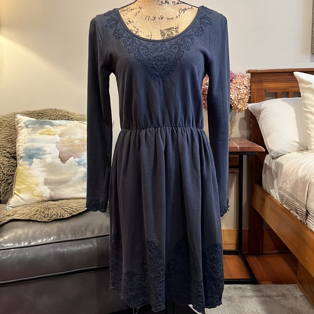 Anthropologie Thick Long Sleeve Dress by Saturday Sunday - Size S